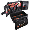 Unior Bike Pro Werzeug-Set im Koffer 48-Teilig  Rot, Orange, Schwarz, Silber