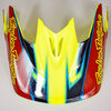 Troy Lee Designs D3 Cadence Visor Yellow/Red Herren;Damen Cadence Yellow/Red Einheitsgrösse