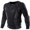 Troy Lee Designs UPL7855 HW LS Shirt Youth M Black Kinder Black M