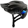 Troy Lee Designs Flowline SE Helmet w/Mips XL/XXL Badge Charcoal / Gray Herren;Damen Badge Charcoal Gray XL/XXL