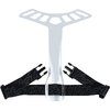 Troy Lee Designs Rockfight Back T-Strap Youth/Adult XS/S Black Herren;Damen;Kinder Black Kinder/XS/S