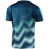 Troy Lee Designs Skyline SS Jersey Men S Wave Jungle Green Herren Wave Jungle Green S