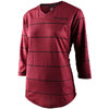 Troy Lee Designs Mischief Jersey Women L Pinstripe Elderberry Damen Pinstripe Elderberry L