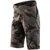 Troy Lee Designs Flowline Shorts no Liner Youth 24 Spray Camo White Kinder Spray Camo White 24