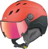 CP Ski CORAO+ Helmet red soft touch/black soft touch / Visor Nr.28 M