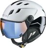 CP Ski CORAO+ Helmet white soft touch/black shiny / Visor Nr.26 XL