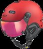 CP Ski CARACHILLO Helmet red soft touch / Visor Nr.28 XL