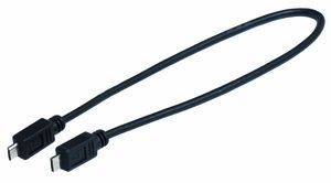 Bosch Ladekabel Smartphone USB Micro-A/USB Micro-B 300mm schwarz 