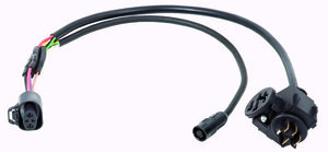 Bosch Kabelsatz Rahmenakku 370mm Y-Kabel eShift/ABS BBS2xx schwarz 