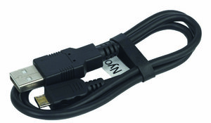 Bosch Ladekabel Nyon BUI275 USB A/USB Micro-B 600mm schwarz 