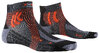 X-SOCKS Men Run Retina 4.0 stone grey melange/x-orange 42-44