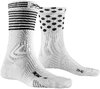 X-SOCKS Bike Race 4.0 arctic white/dot/stripe 42-44