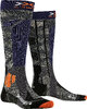 X-SOCKS Ski Rider 4.0 stone grey/melange blue 35-38