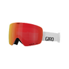 Giro Contour Vivid Goggle one size white wordmark;vivid ember S2;+S1 Unisex