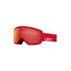 Giro Stomp Flash Goggle one size red/white wordmark amber scarlet S2 Unisex