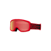 Giro Buster Flash Goggle one size red solar flair amber scarlet S2 Unisex