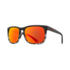 Giro Crest Sunglasses one size matte black/tortoise fade;vivid ember S2 Unisex
