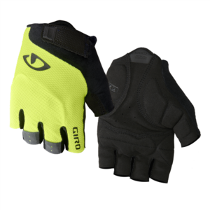 Giro Bravo Gel Glove S black/highlight yellow Herren