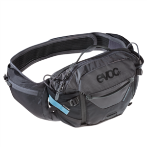 Evoc Hip Pack Pro 3L + 1,5L Bladder one size black/carbon grey Unisex