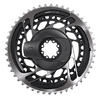 Quarq Power Meter Spider Red eTap AXS 2x 48/35T grey