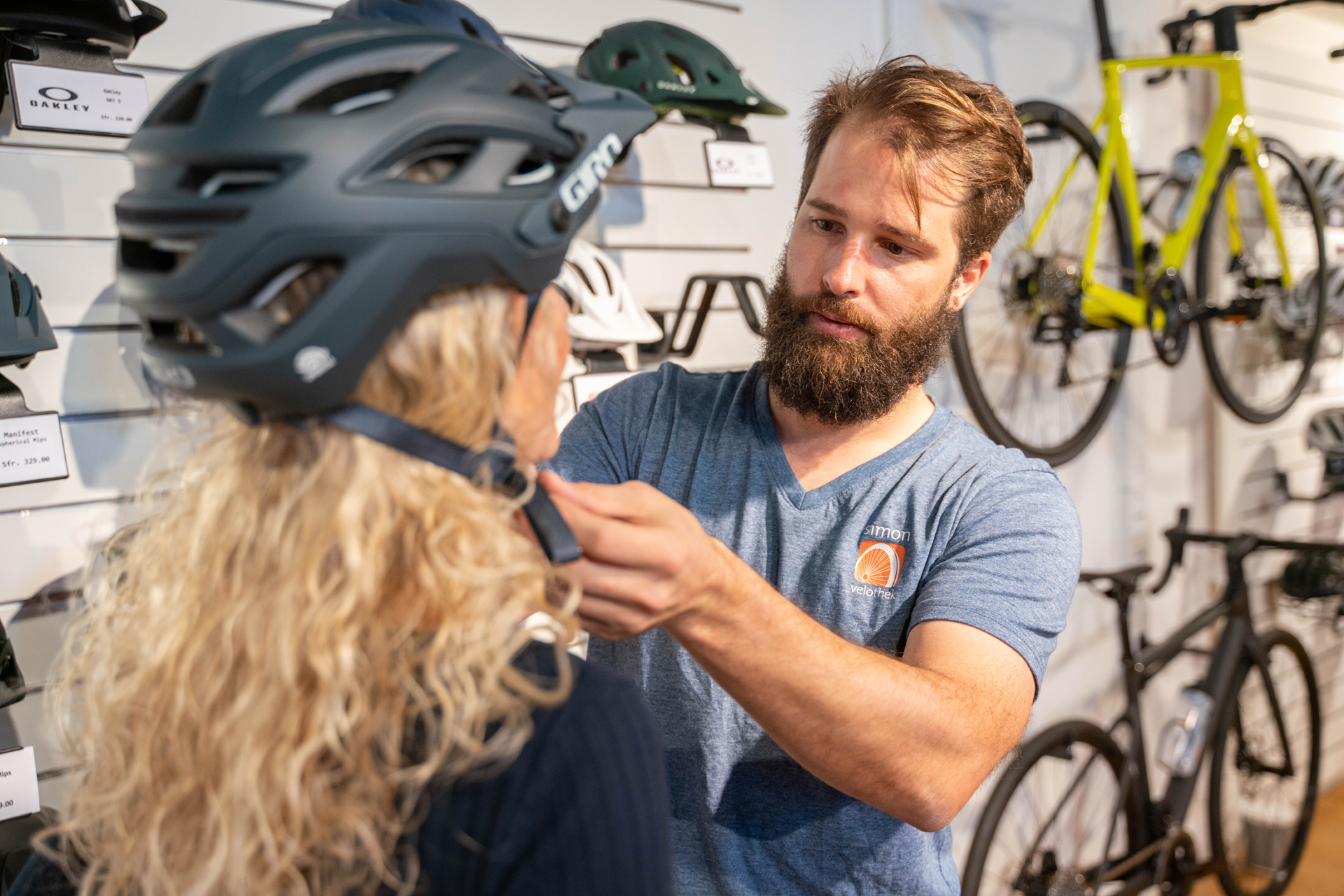 Beratung bei der Velothek
